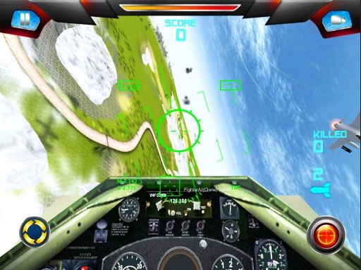 Arctic Jet Fighter 3D截图1