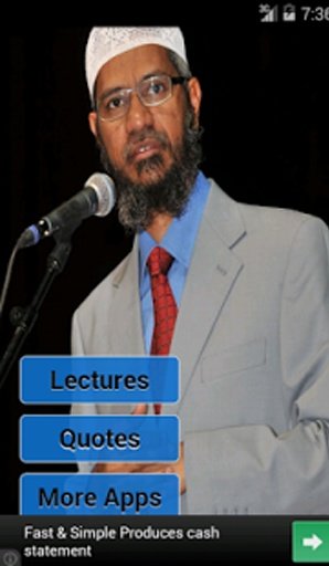 English Zakir Naik Lecture截图1