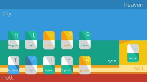 Flat Earth Theme ssLauncher OR截图1