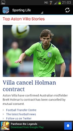 Aston Villa News+截图6