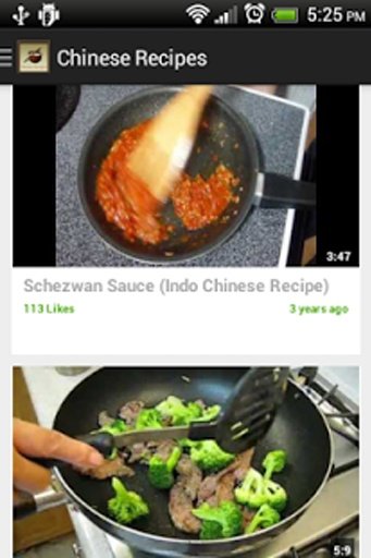 Chinese recipes food cookbook截图2