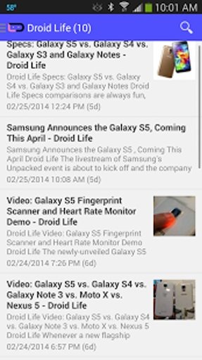 Samsung Galaxy S5 News截图10