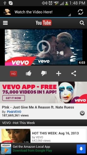 Pink - Just Give Me A Reason截图5