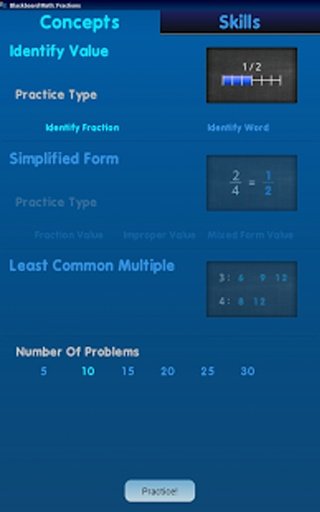 Blackboard Math: Fraction Demo截图9