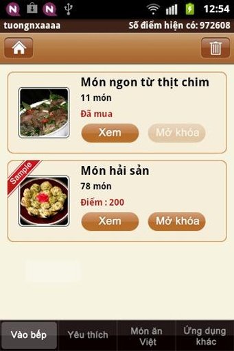 Món ăn Việt截图5