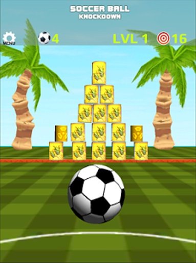 Soccer Ball Knockdown截图5