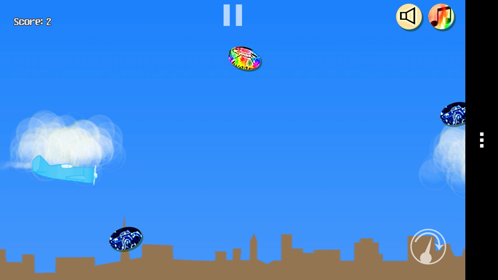 UFO Defense Game截图3