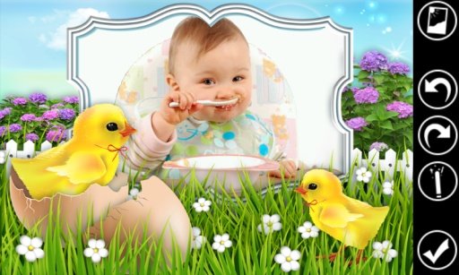 Cartoon cute photo frames截图4