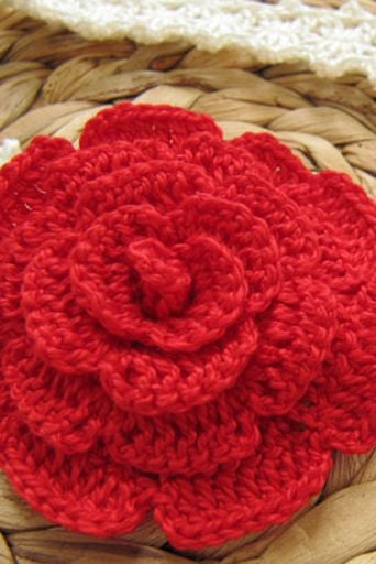 Easy Crochet Rose Flower截图3