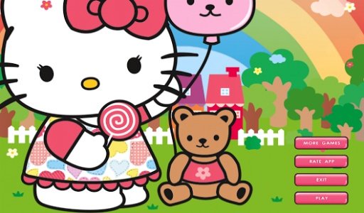 Hello Kitty. Dress Up for kids截图5