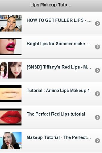 Lips Makeup Tutorial Video截图8