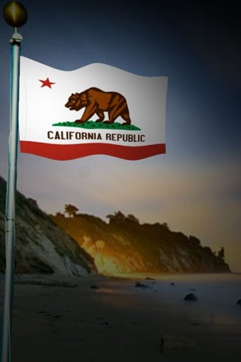 California Flag Live Wallpaper截图2