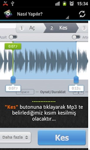 Mp3 Video Kesme Cutter截图4