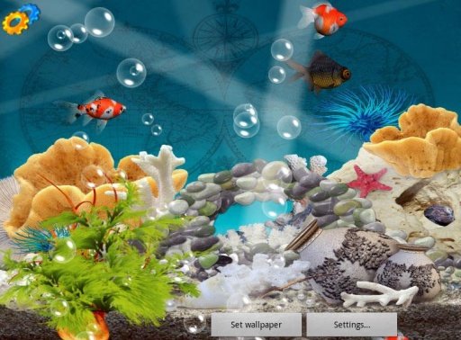 Deep Ocean 3D Live Wallpaper截图3