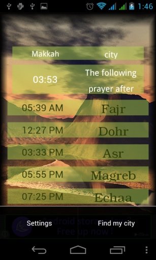 Azan times for all prayers截图3
