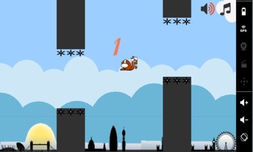 Flappy Snail Rocket截图2