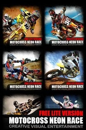 Motocross Neon Race截图5