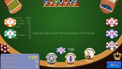 Classic Caribbean Poker截图4