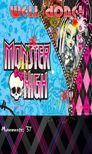 Monster High Slide Puzzle截图1