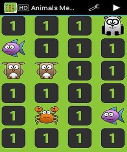 Animals Memory Games截图5