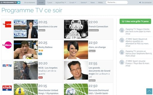 Programme TV Belgique截图3