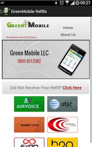 Green Mobile Refills截图6