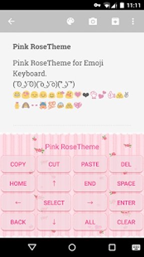 Pink Rose Theme截图4