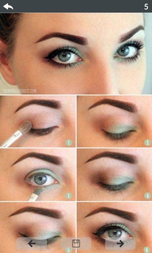 Eyes makeup step by step 4截图5