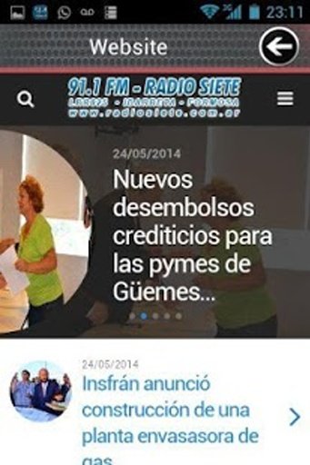 91.1 FM - LRR825 - Radio Siete截图4