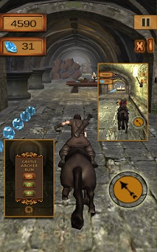 Castle Dungeon Archer Run截图1