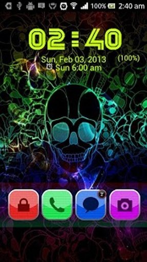 Retro Skull Go Locker截图1