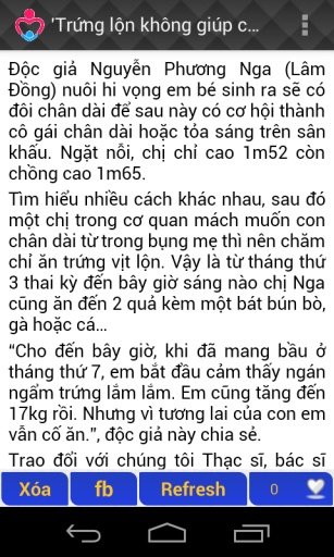 Cham soc ba bau截图5