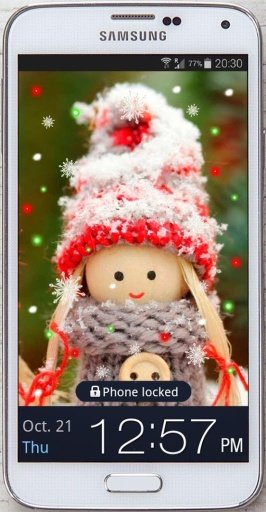 Winter Dolls live Wallpaper截图4