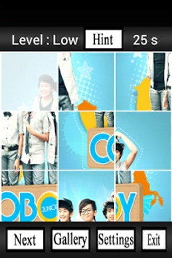 Coboy Junior Puzzle Wallpaper截图1