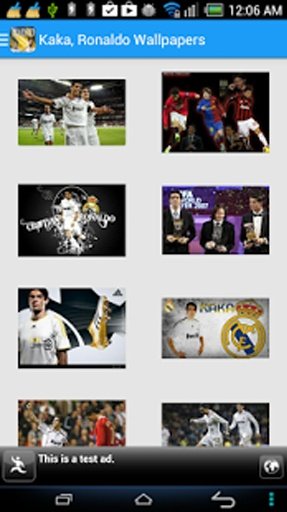 Kaka &amp; Ronaldo Wallpapers截图6