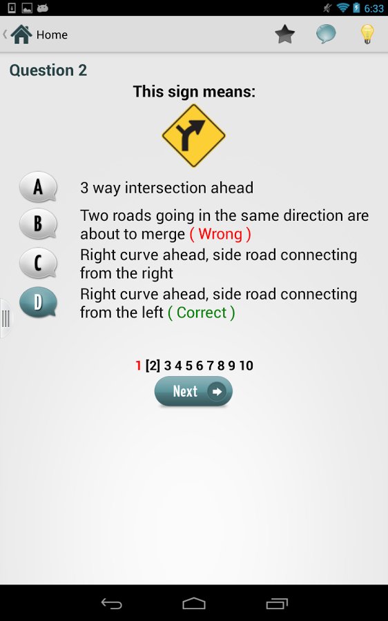 US Driving License Tests截图4