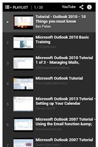 Ms Outlook Tutorial截图1