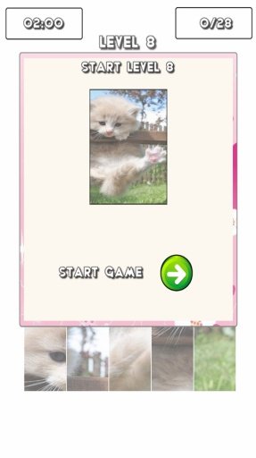 Cute Cat Jigsaw Puzzle Game截图5