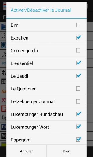 Journaux Luxembourgeois截图5