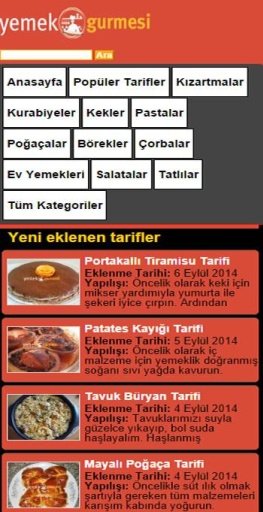 Yemek tarifleri - Yemekgurmesi截图1