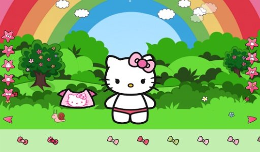 Hello Kitty. Dress Up for kids截图2