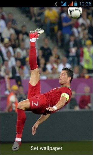 Ronaldo Live Wallpaper截图4