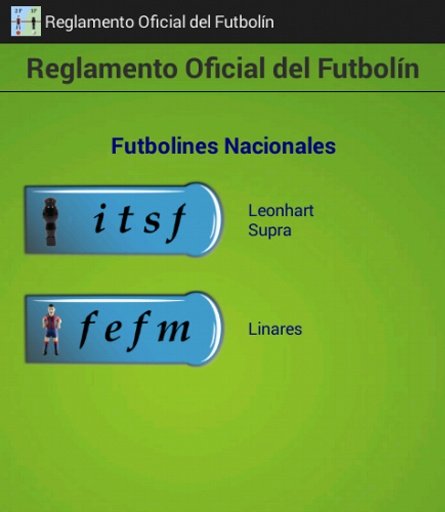 Reglamento Oficial Futbol&iacute;n截图3