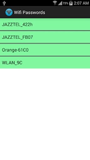 Wifi Pass Android Free 2014截图4