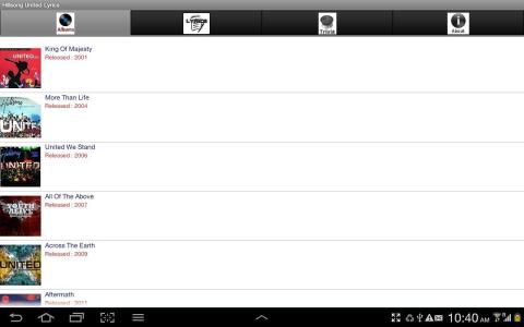 Hillsong United Lyrics截图1