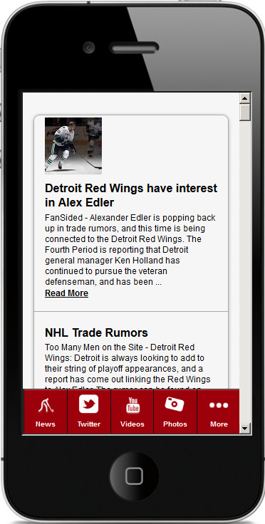 Detroit Red Wings Rumours截图2