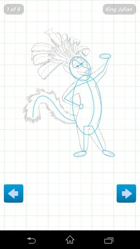 How to Draw Cartoon Madagascar截图5