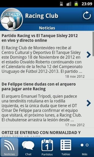 Racing Club For Fans截图2