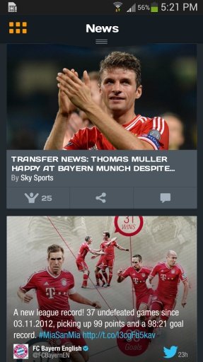 FC Bayern M&uuml;nchen Pro: FCB App截图7