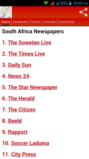 Beeld &amp;South Africa Newspapers截图3